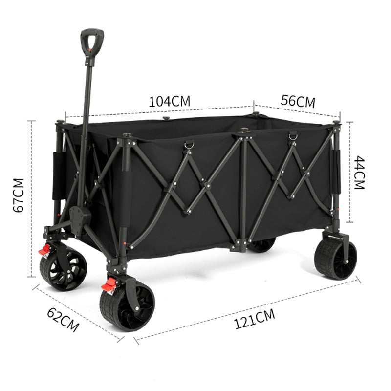 Extra Large Capacity Foldable Wagon - FreeSoldier