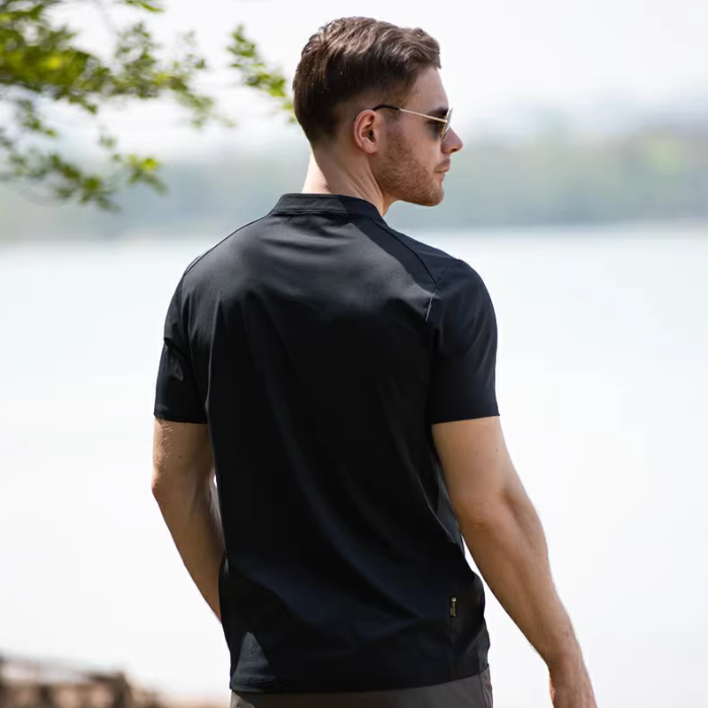 Camiseta de secado rápido Henry Collar Coolpro