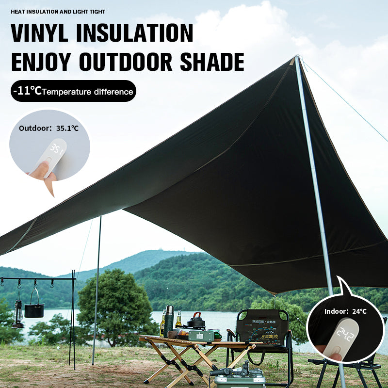 Black Vinyl Canopy Trap - FreeSoldier