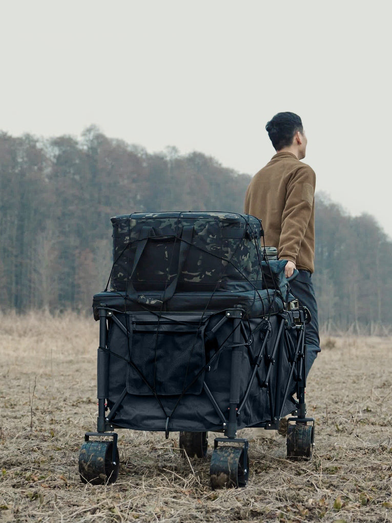 Portable Aluminum Foldable Wagon - FreeSoldier
