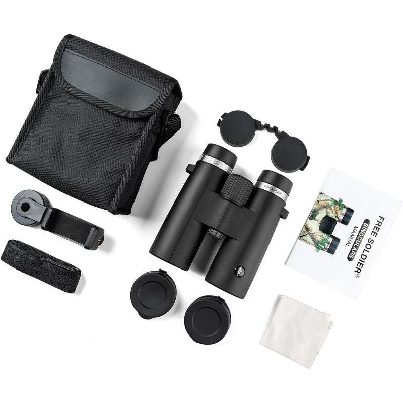 12×42 Waterproof HD Compact Binoculars