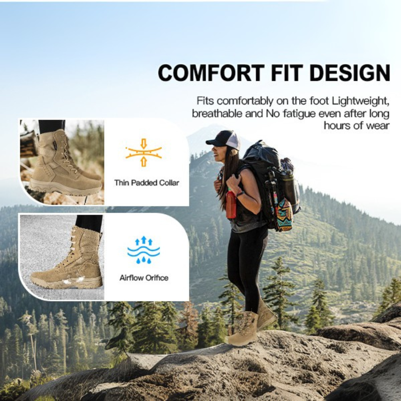 HOPPER 8" Women’s Military Ultra Lightweight Tactical Boots