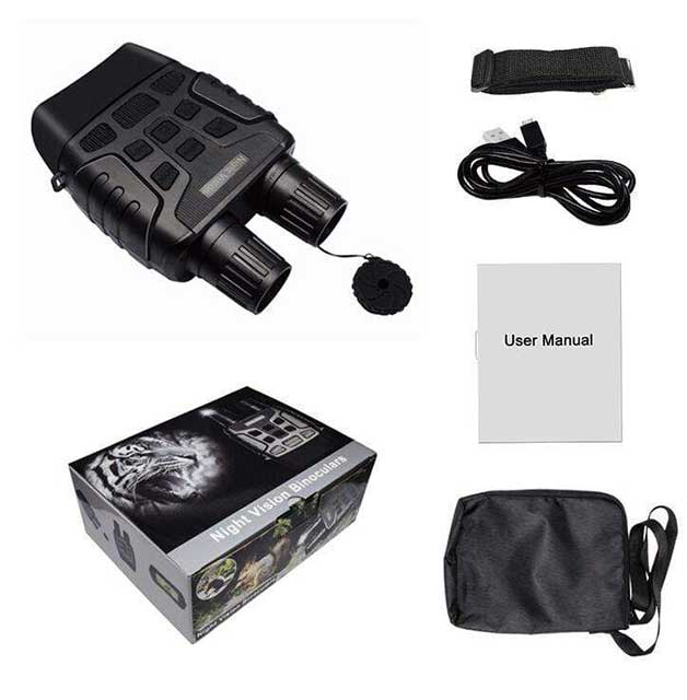 Night Vision Binoculars Goggles Military Grade in Total Darkness - FreeSoldier