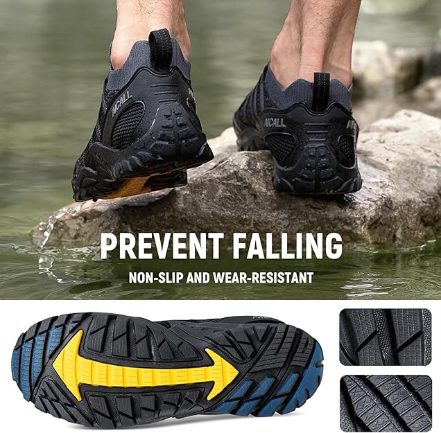 Men's Quick Dry Outdoor Barefoot Aqua Beach Walking Shoes