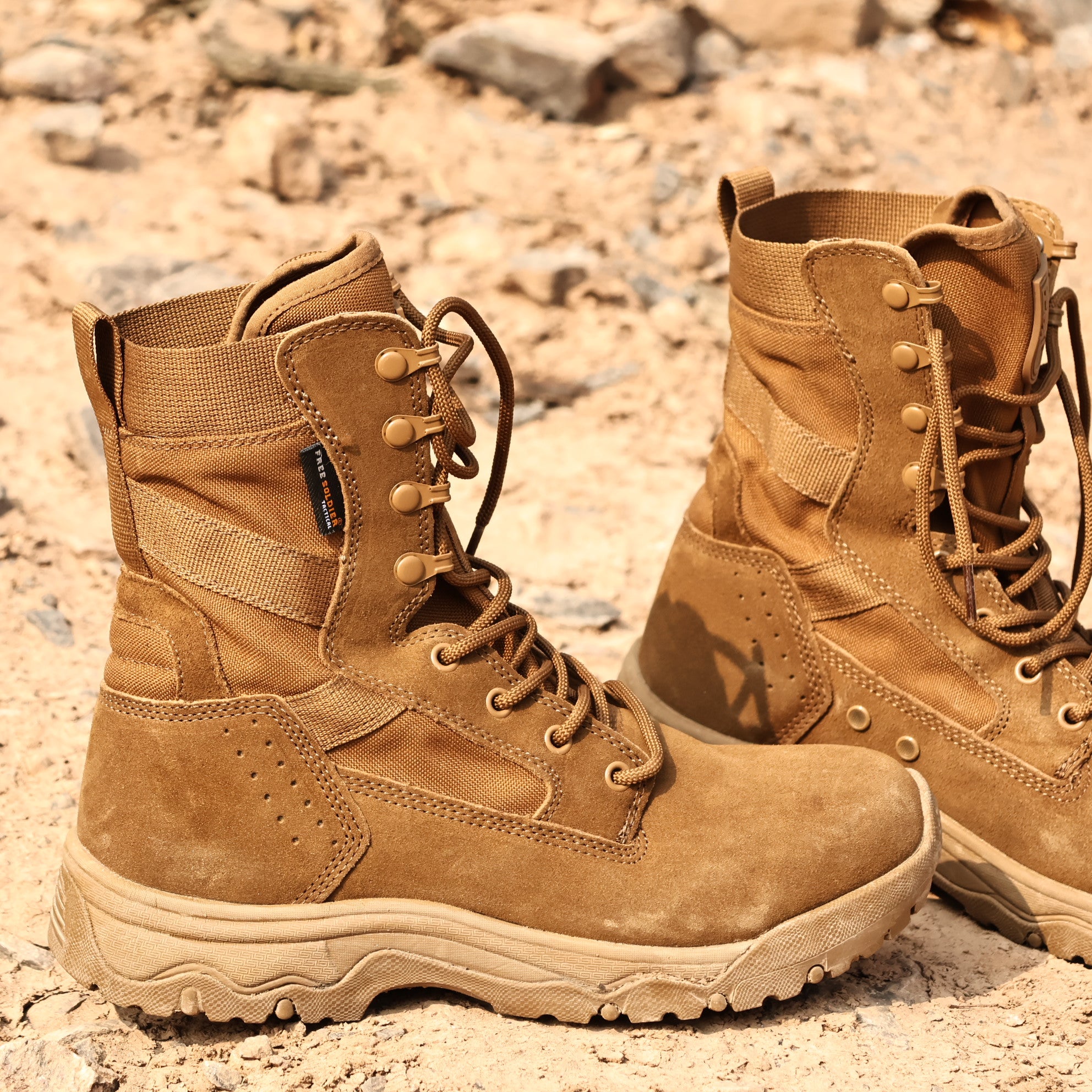 HOPPER 8" Men’s Military Waterproof Tactical Boots