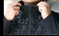 Men's  Winter insulation quilted hoodie Jacket - FreeSoldier
