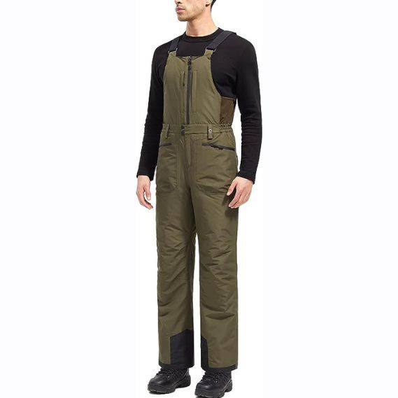 ADVANTURER Men's Insulated Waterproof Bibs Overalls