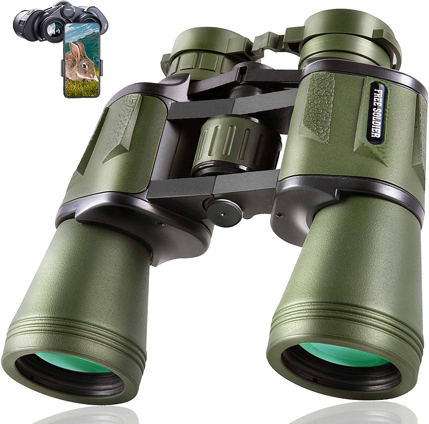 Explorer High-Power Hunting Binoculars 20x50