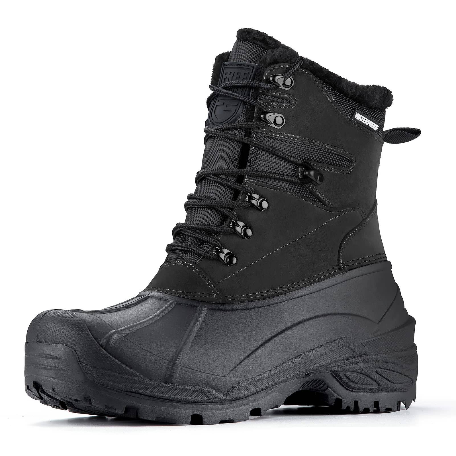 Botas de senderismo impermeables para nieve para hombre GATOR