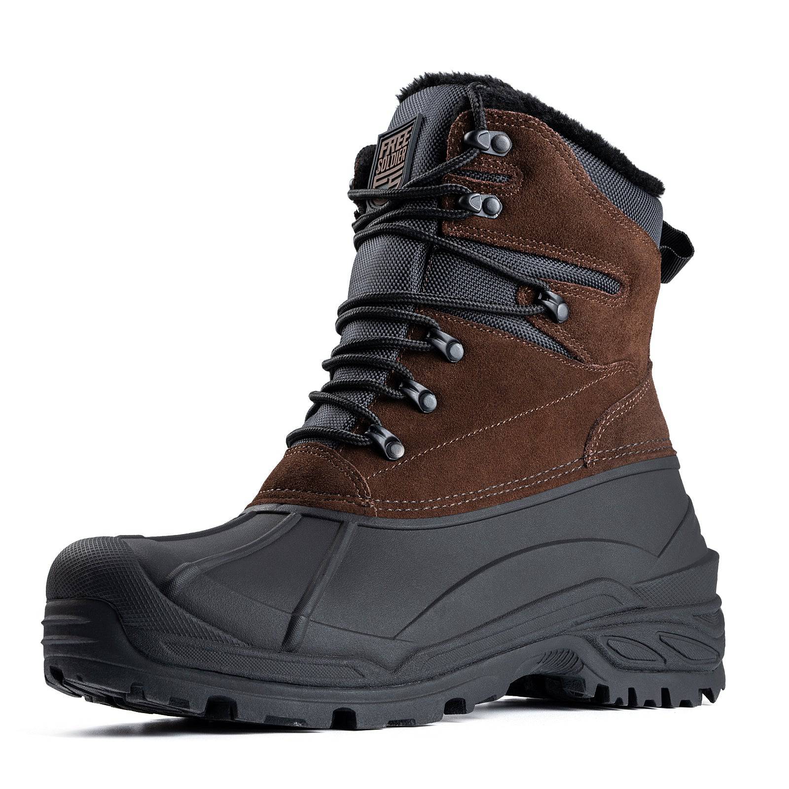 Botas de senderismo impermeables para nieve para hombre GATOR