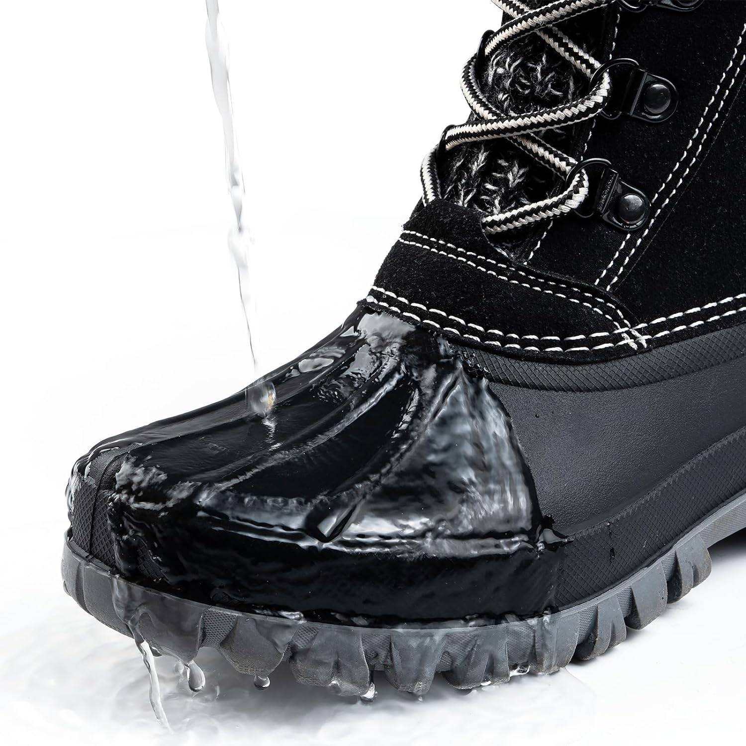 DROMA Women’s Waterproof Snow Hiking Boots
