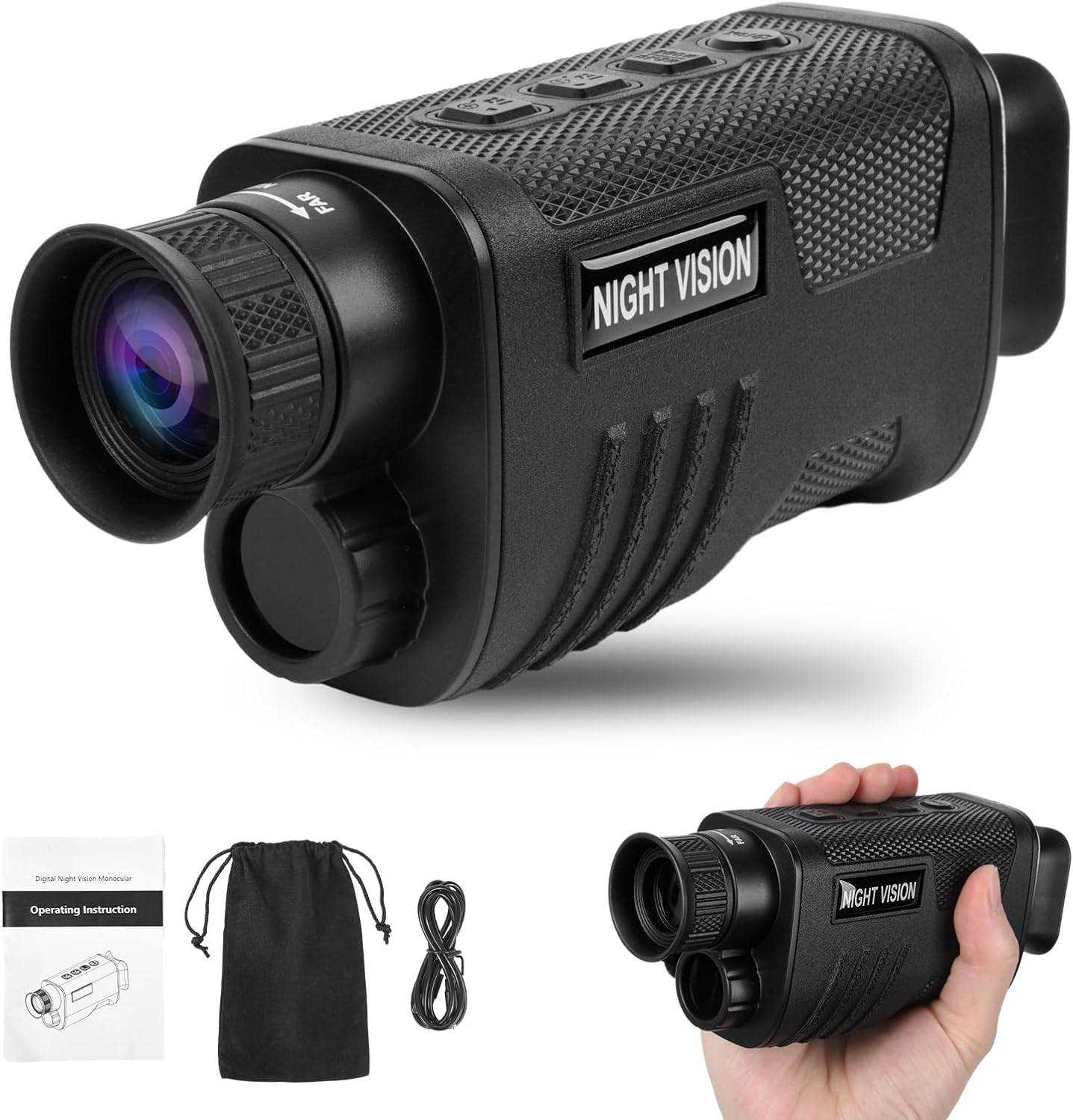 Monocular de visión nocturna