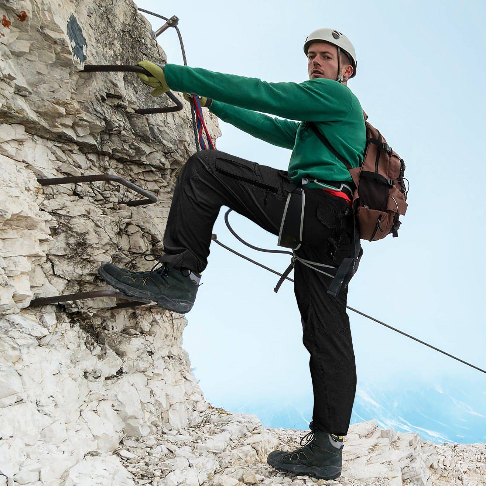 WINDCHASER Men's hem adjustable Hiking Pants
