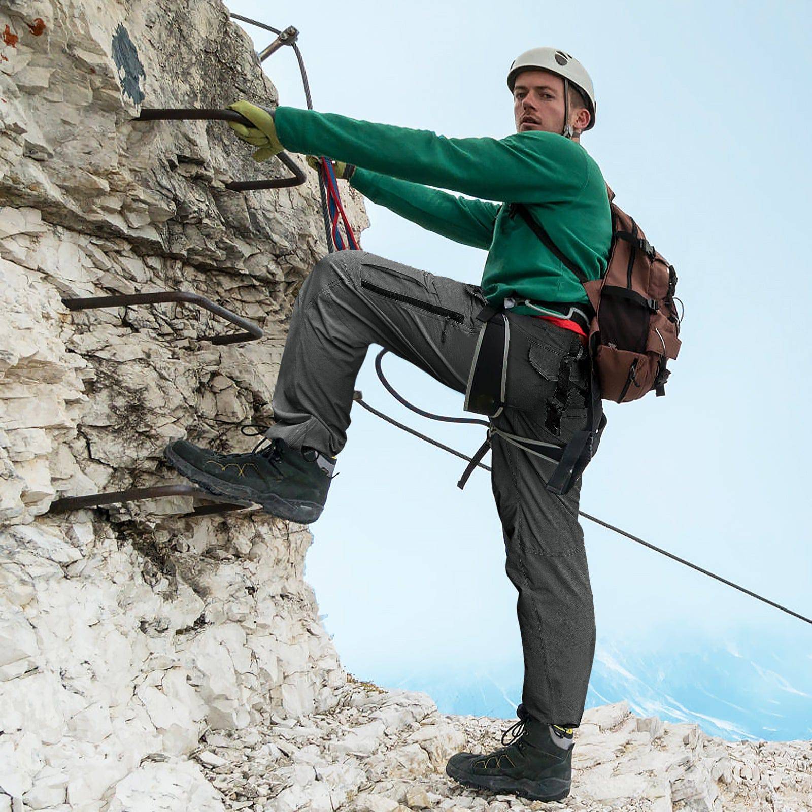 WINDCHASER Men's hem adjustable Hiking Pants