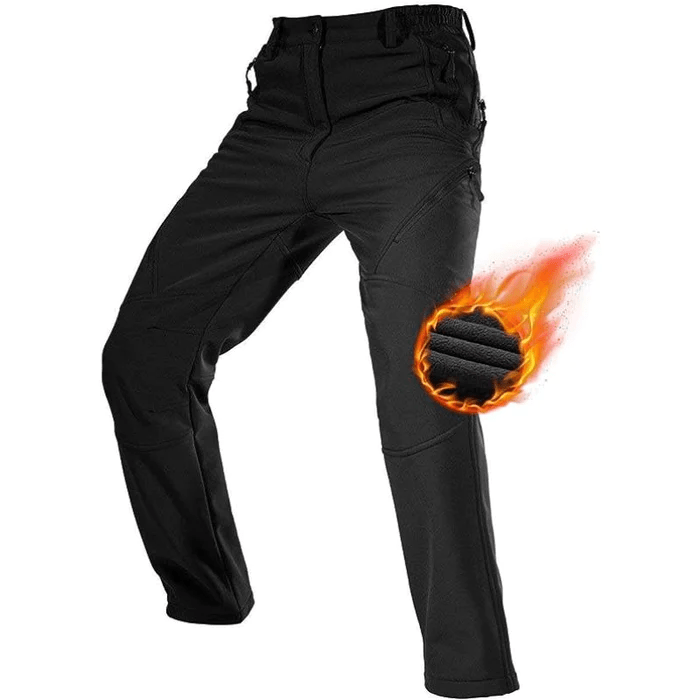 Pantalones de esquí de nieve impermeables y softshell para hombre HURRICANE