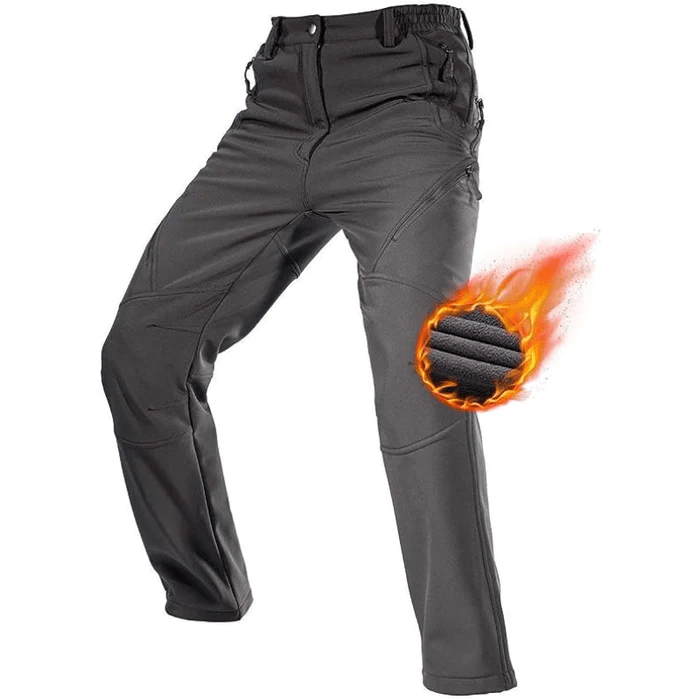 Pantalones de esquí de nieve impermeables y softshell para hombre HURRICANE