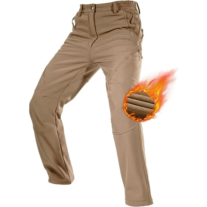 Pantalones de esquí de nieve impermeables y softshell para hombre HURRICANE