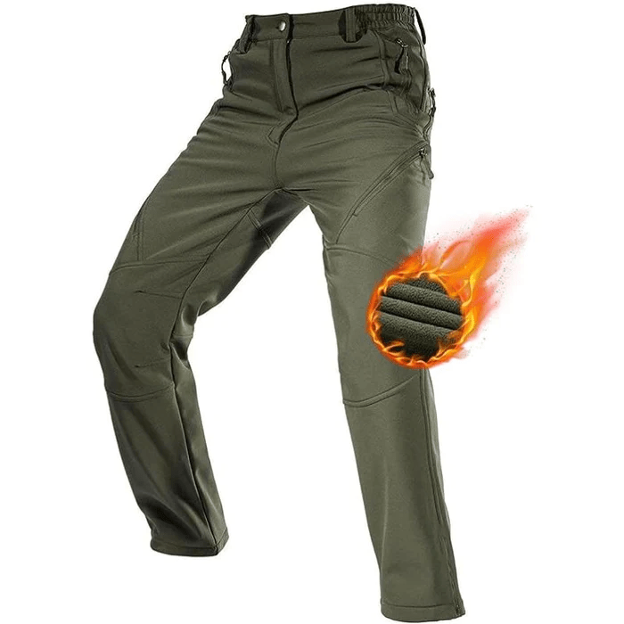 Pantalones de esquí de nieve impermeables y softshell para hombre HURRICANE