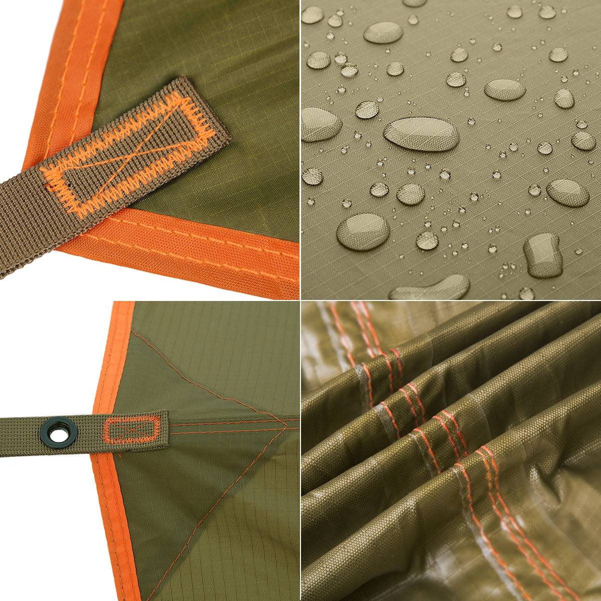 SURVIVOR Portable UV-Protected Waterproof Camping Tarp