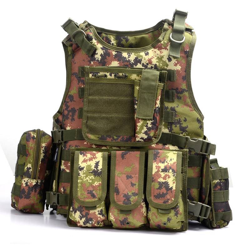 Chaleco antibalas táctico para airsoft y paintball