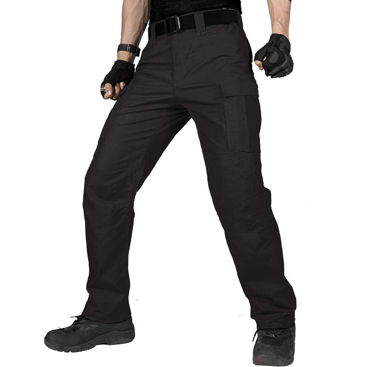 Pantalones cargo tácticos resistentes al agua para hombre de COVERT