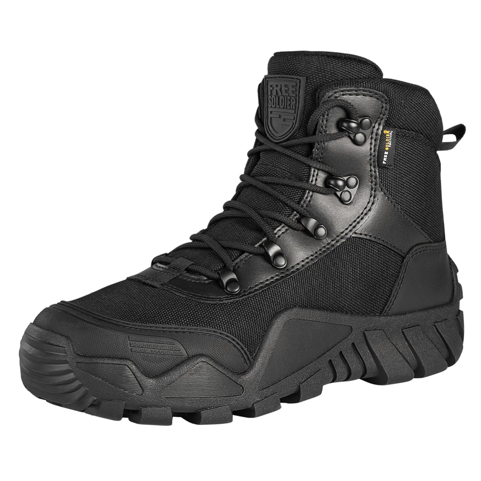 Mens black duty boots best sale