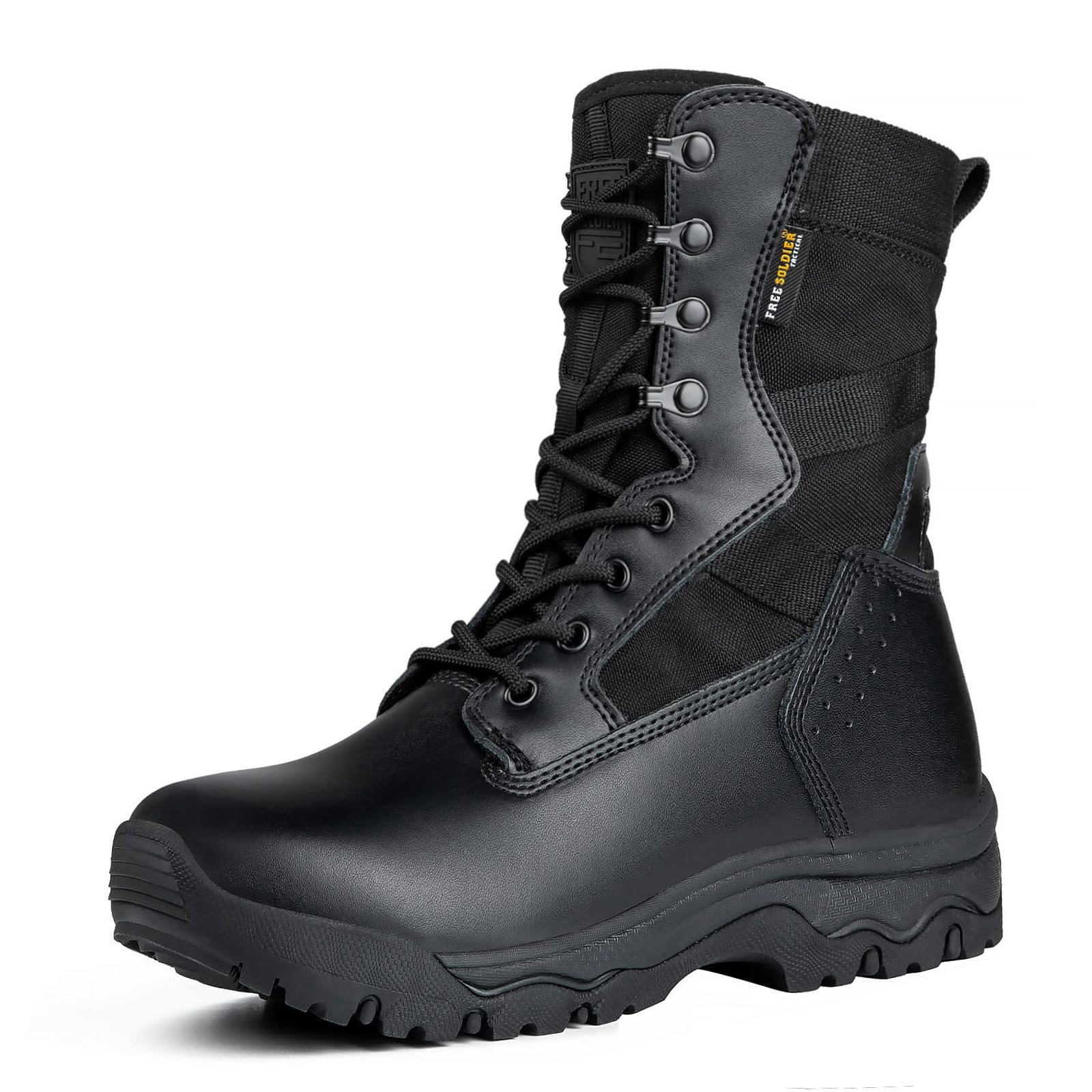 Combat Boots Black Boots With Gold Hardware Corcoran 1500 Black