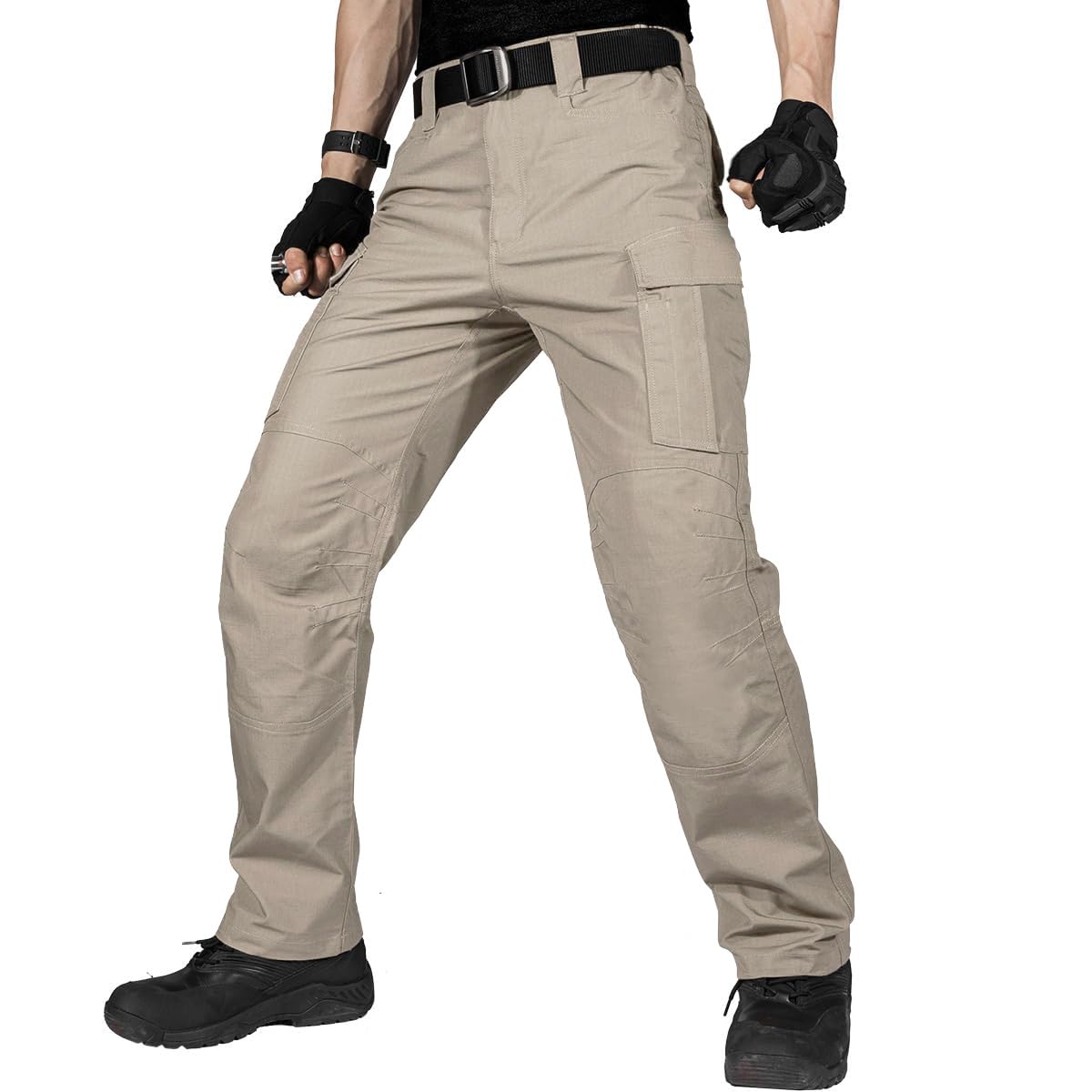 Pantalones cargo tácticos resistentes al agua para hombre de COVERT