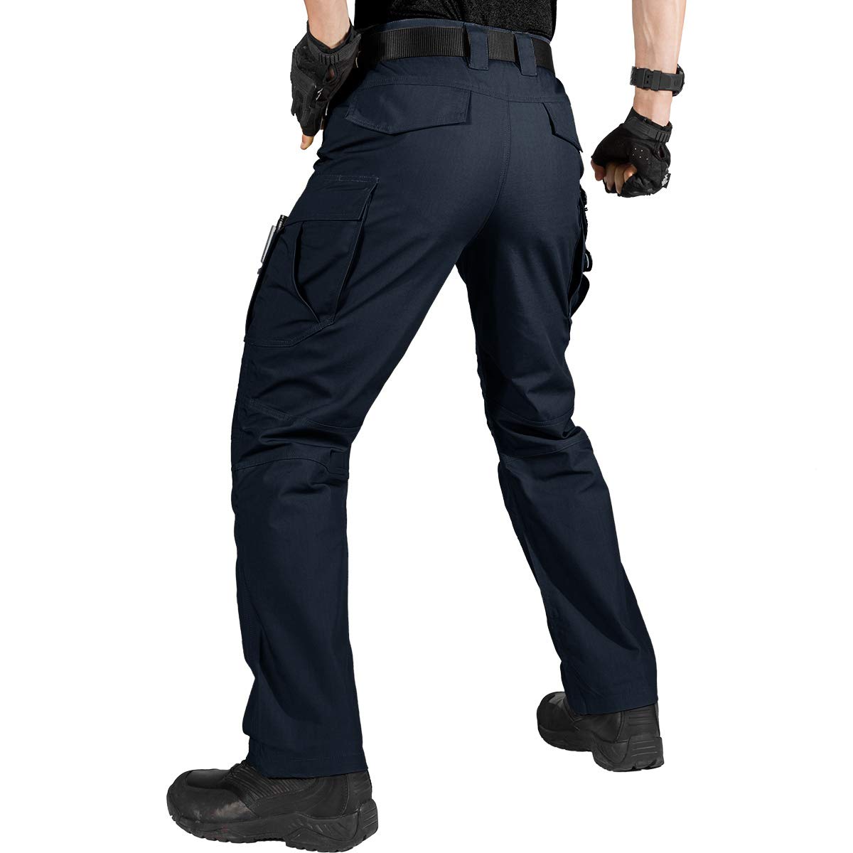 Pantalones cargo tácticos resistentes al agua para hombre de COVERT