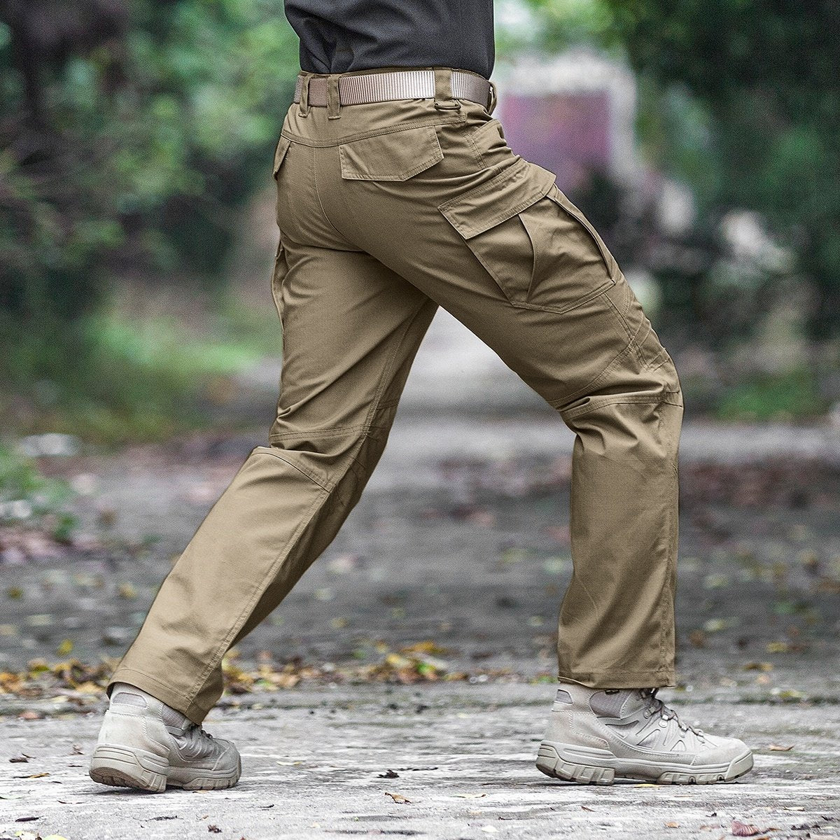 Pantalones cargo tácticos resistentes al agua para hombre de COVERT