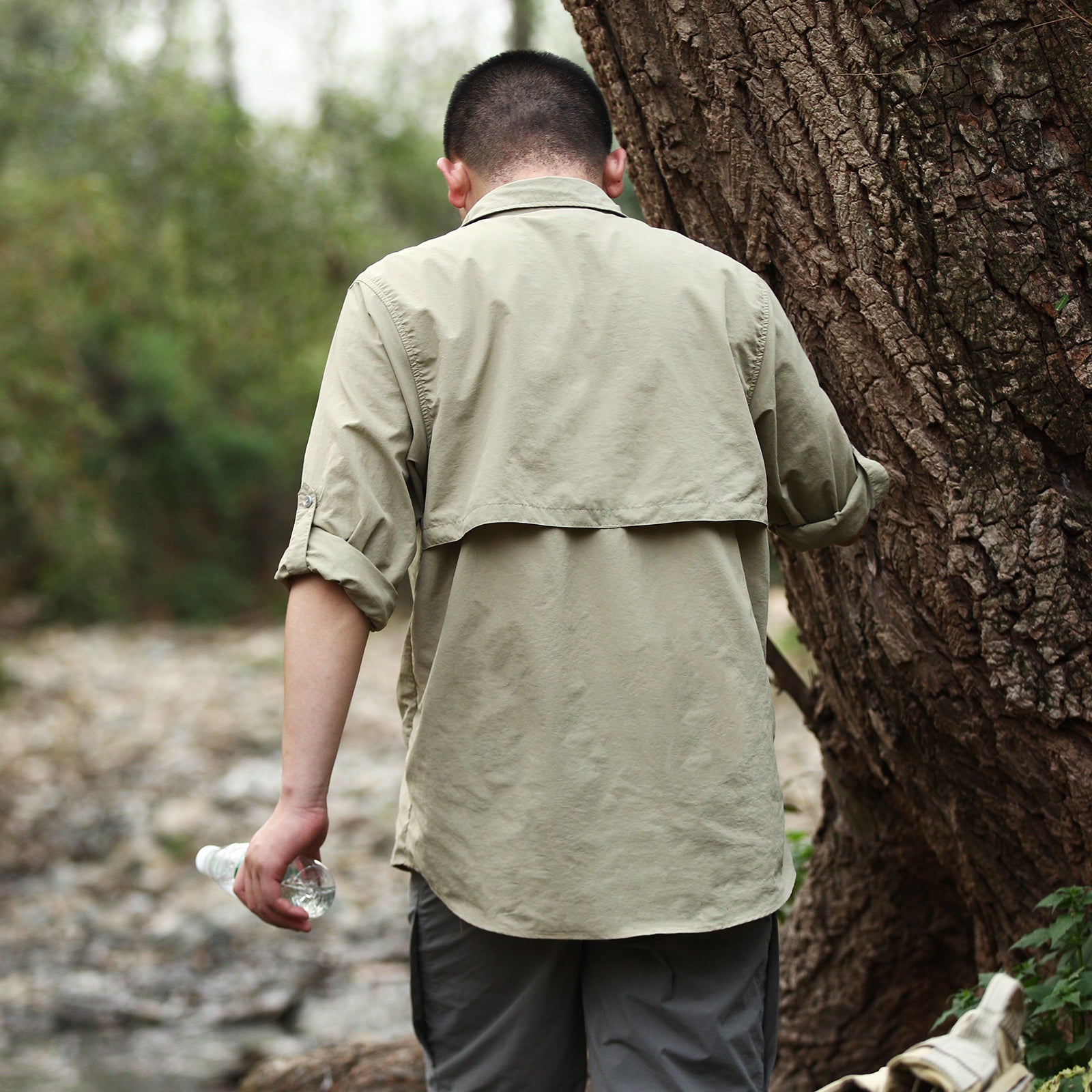 Men's UPF 50+ Protection Hiking Fishing Shirt - FreeSoldier