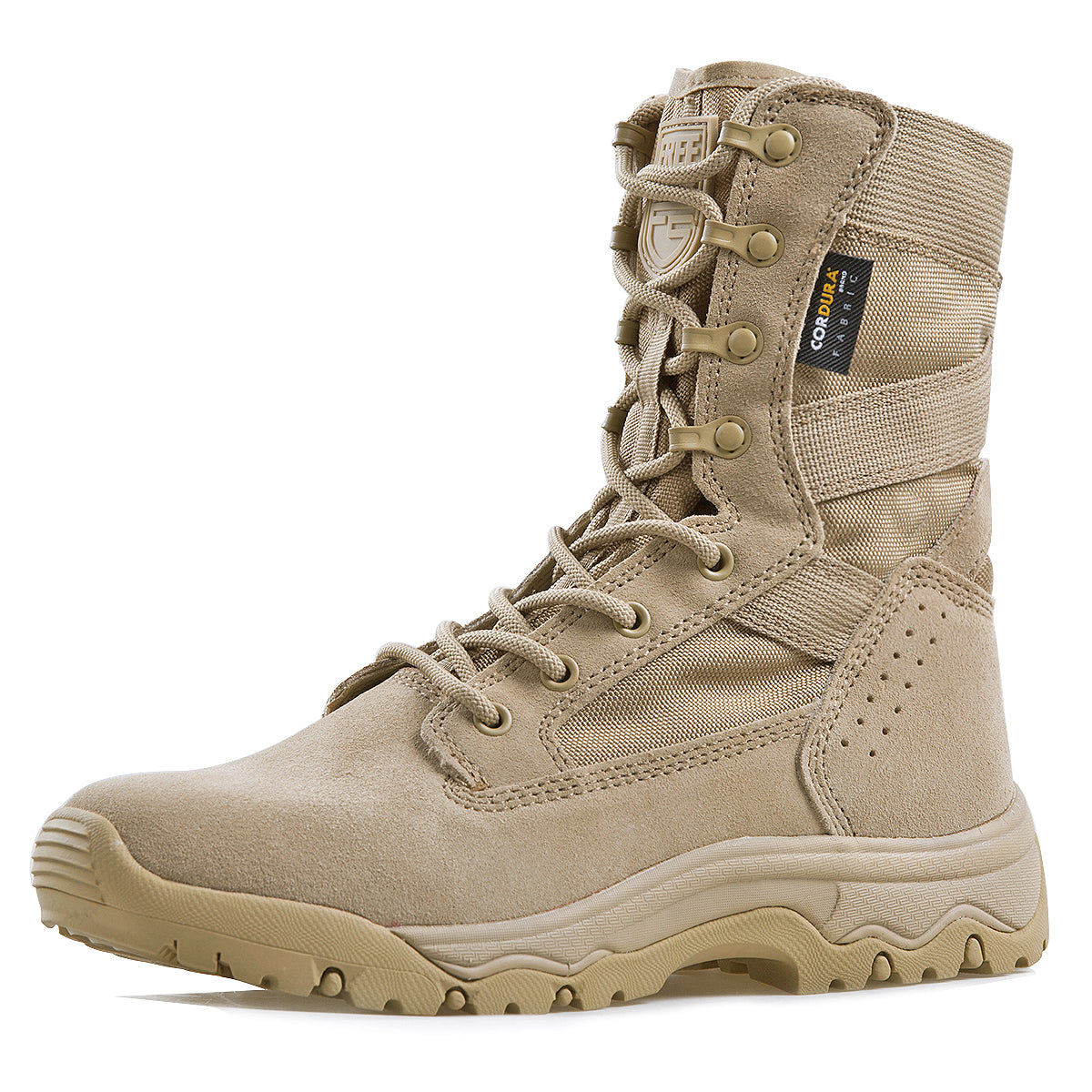 Free Soldier Men's Waterproof Tactical Hiking Boots, Durable Military Work  Boots
