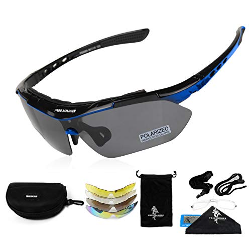 Polarized Sports Sunglasses, Fashion PC UV Protection Wind Prevent  Lightweight Cycling Sunglasses for Women/Men Cycling Running Hiking Driving  