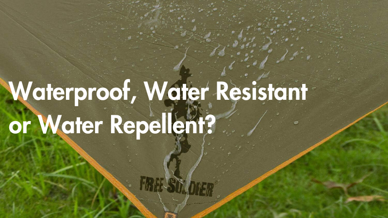 What Is the Difference Between Waterproof, Water Resistant & Water Repellent?