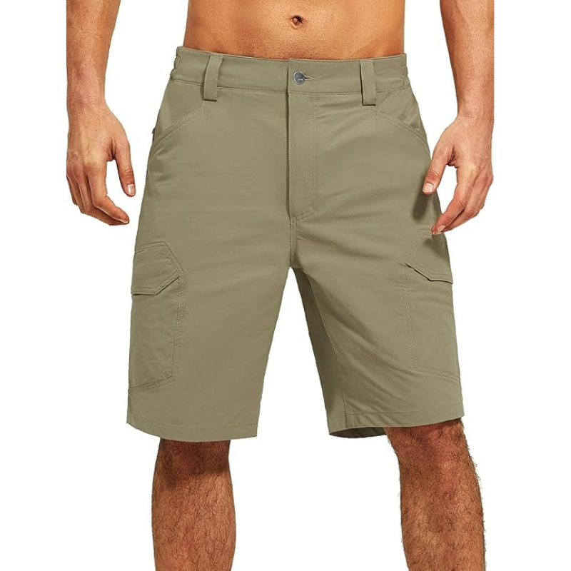 FREEKITE Men's Quick Dry Ripstop Tactical Work Shorts w/ Pockets