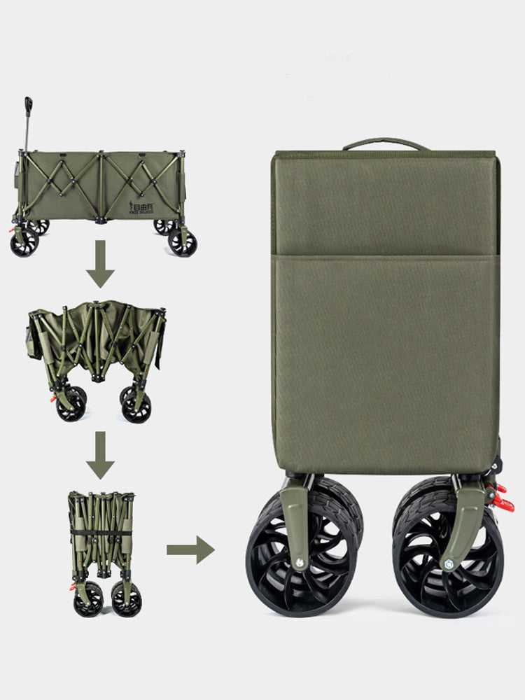 Extra Large Capacity Foldable Wagon - FreeSoldier