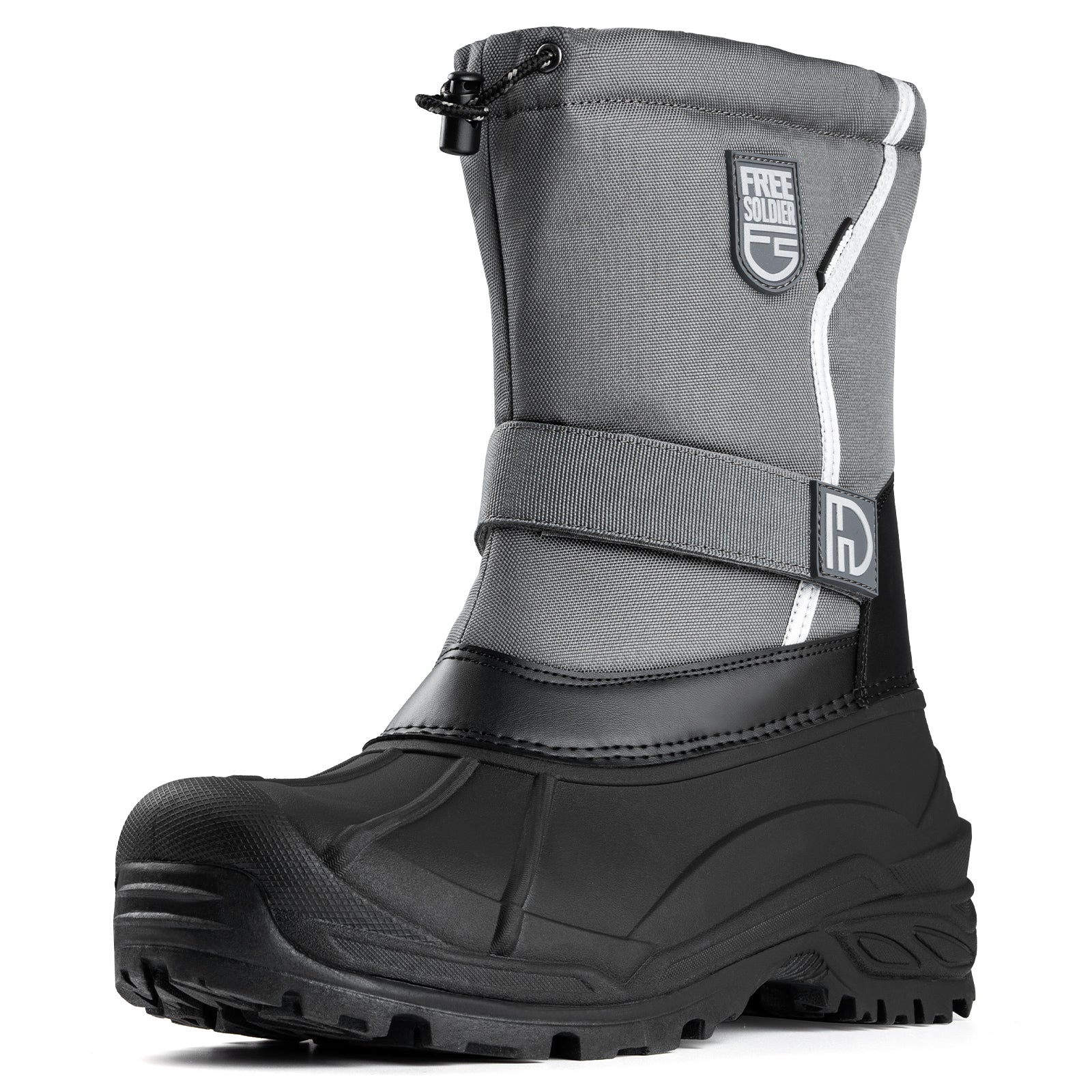 Comprar Botas de invierno para hombre, botas de nieve con plataforma para  hombre, botas de trabajo de pesca al aire libre impermeables de felpa  gruesa y cálida de talla grande 36-47