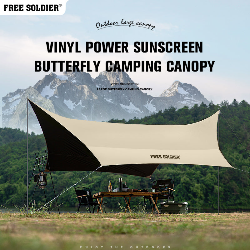 Black Vinyl Canopy Trap - FreeSoldier