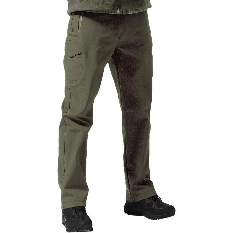 Women's Snow Waterproof Pants Hiking Fleece Lined Softshell winter warm Ski  Pants with Zipper Pockets,209,Army Green,4X-Large