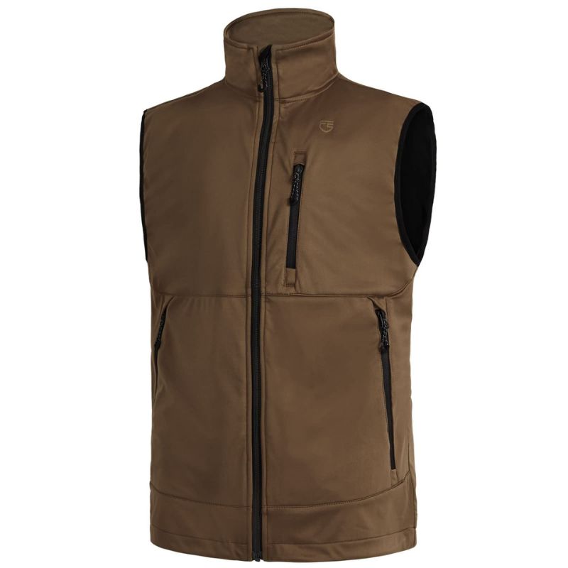 ANSAI Men's Mobile Warming Golf Softshell Vest