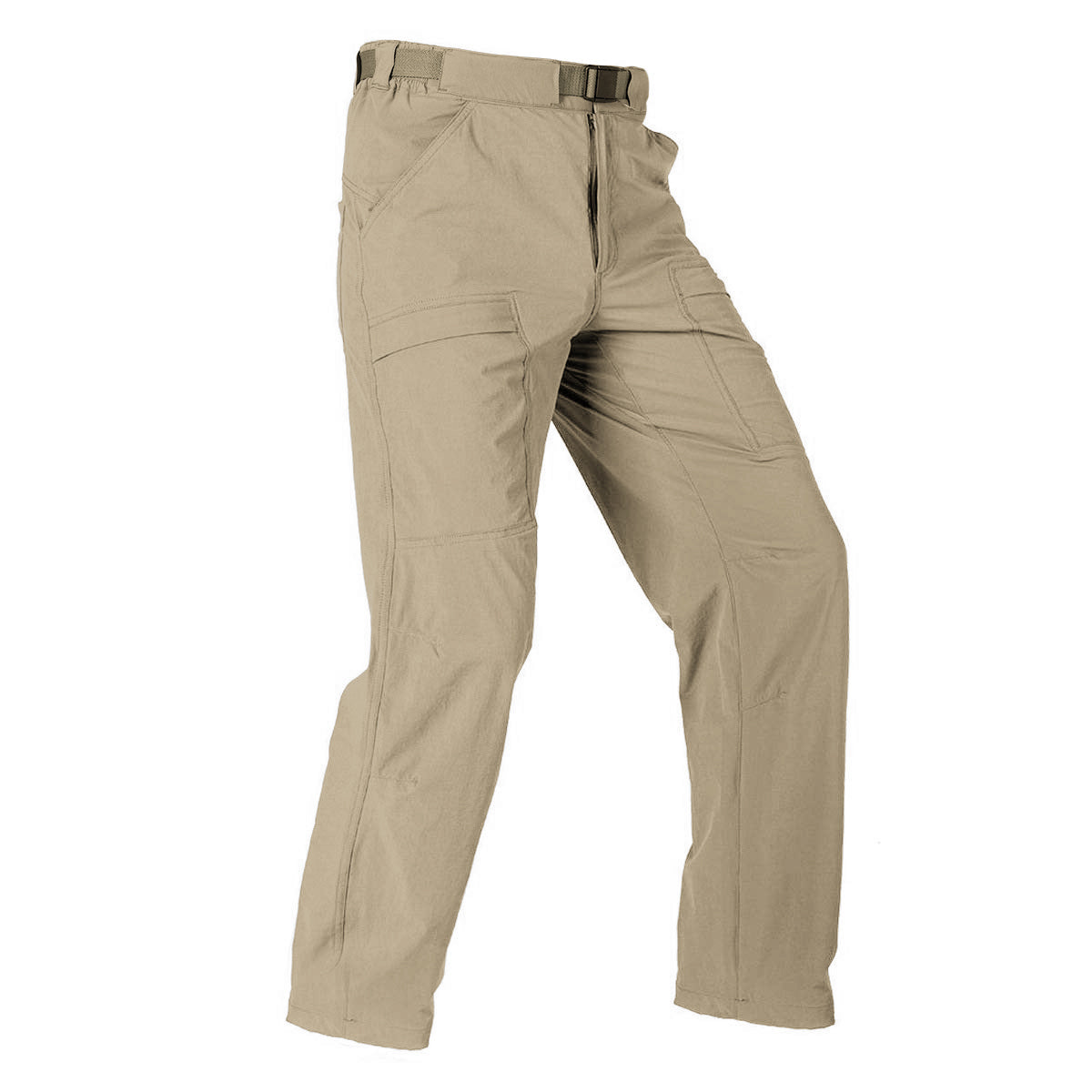  NOUKOW Mens Outdoor Hiking Pants, Quick Dry Lightweight  Tactical Pants, Water Resistant Stretch Fishing Pants