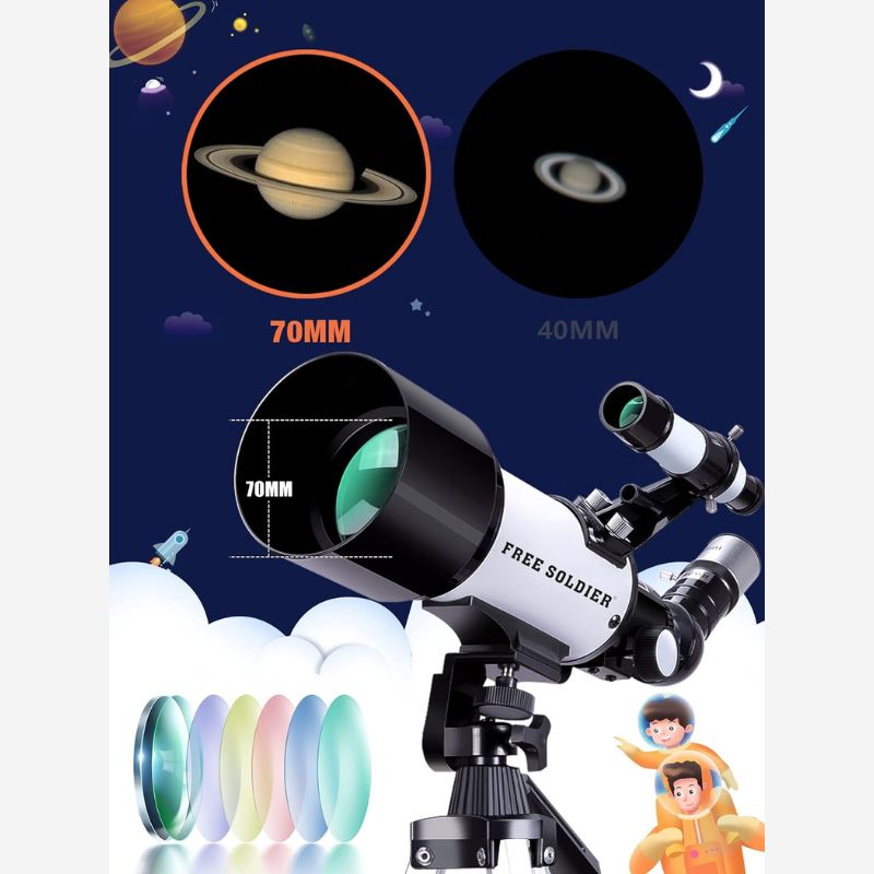 Teleskop Astronomie für Kinder & Anfänger