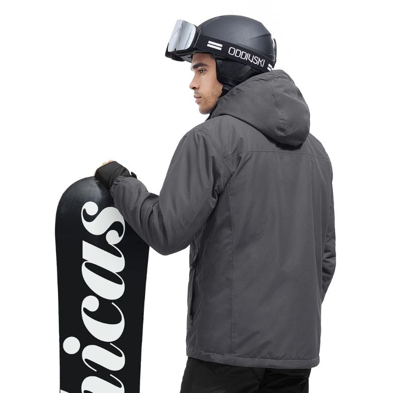 Men's Warm Waterproof Snow Ski Jacket