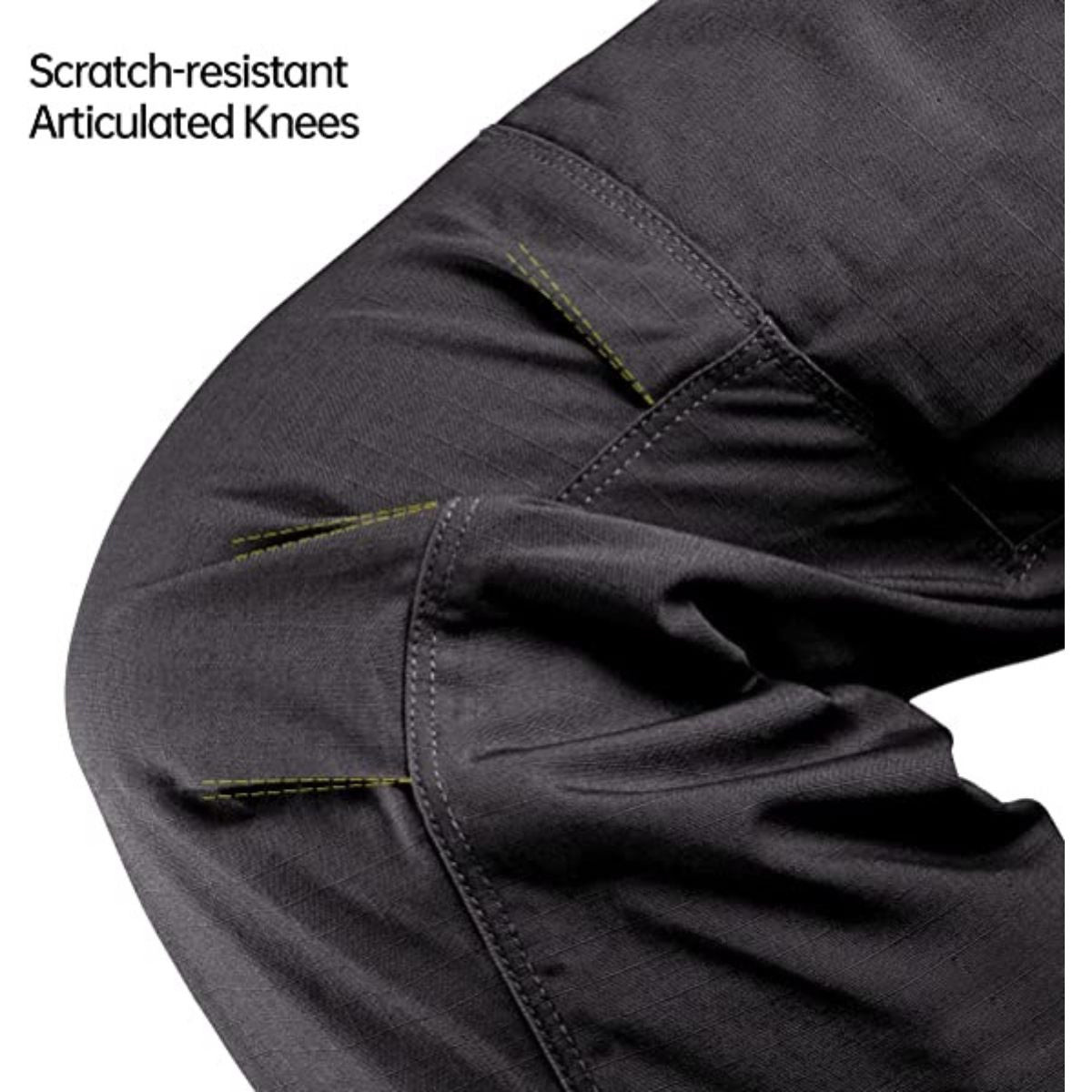 Free Soldier - Pantalones impermeables para hombre, ajuste relajado,  táctico, combate, ejército, estilo cargo, pantalones de trabajo con  múltiples