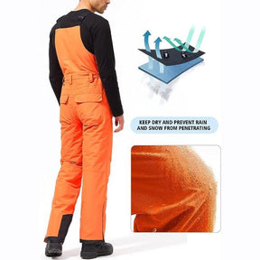 Men's Insulated Waterproof Bibs Overalls