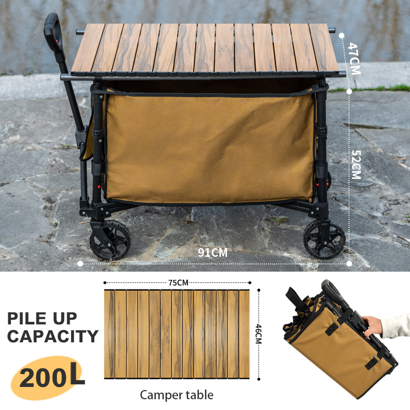 KONGX Foldable Light Duty Camping Cart