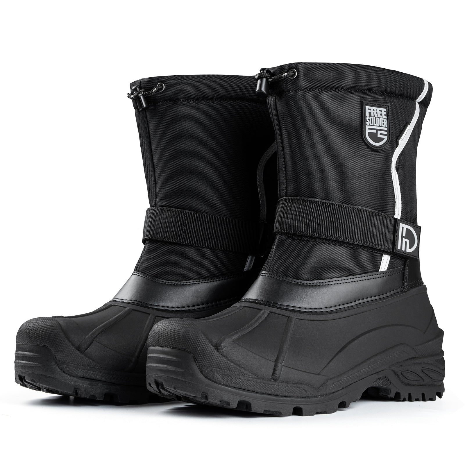 Polainas para botas de nieve Tomtop YB24172B Negro