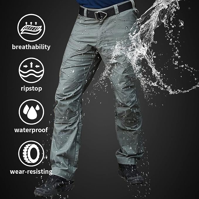 Ix10 Military Tactical Pants Waterproof Cargo Pants Men Solid Breathable  Combat Army Trousers Work Joggers Ropa Hombre