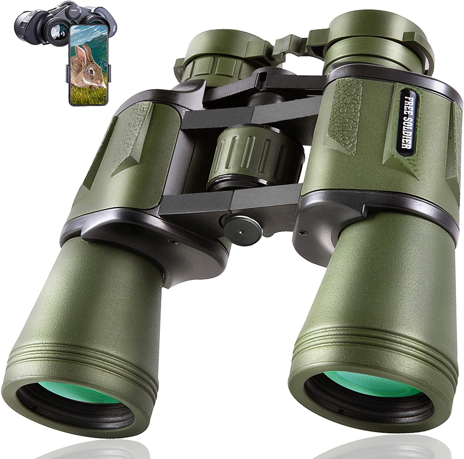 High-Power 20x50 Binoculars - Adult & Kids