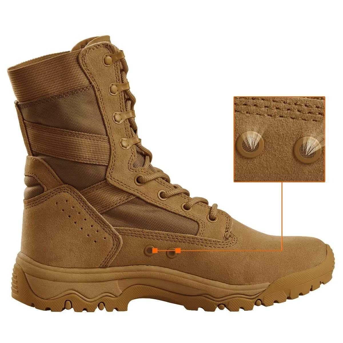 FREE SOLDIER Men's Waterproof Hiking Boots Lightweight Work Boots Military  Tactical Boots Durable Combat Boots : : Clothing, Shoes 